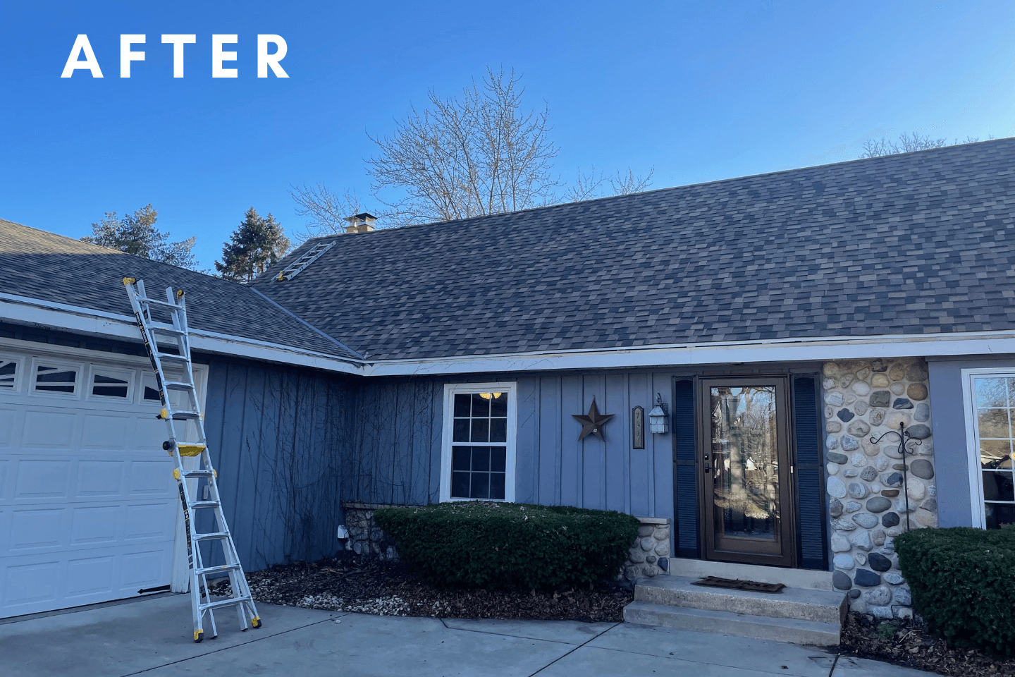 Roof Replacement After Image in Waukesha Wisconsin